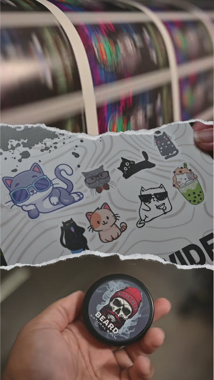 200  STICKERS AT 3 INCH  FOR $44.75